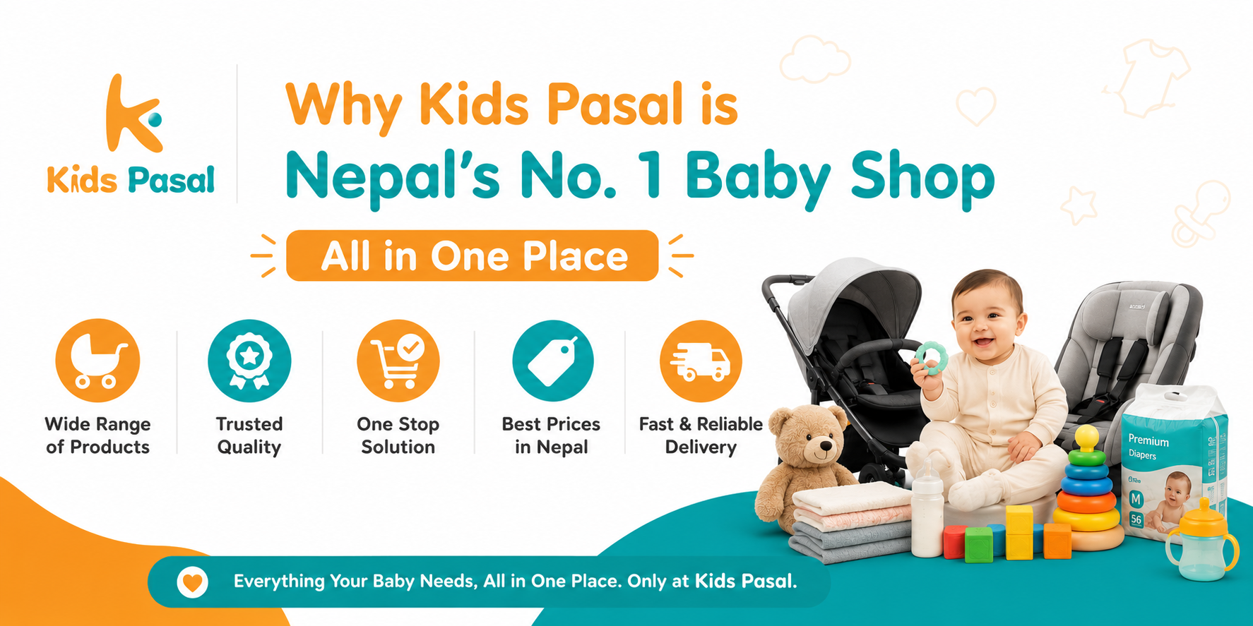 Why Kids Pasal is Nepal's No. 1 Baby Shop: All in One Place